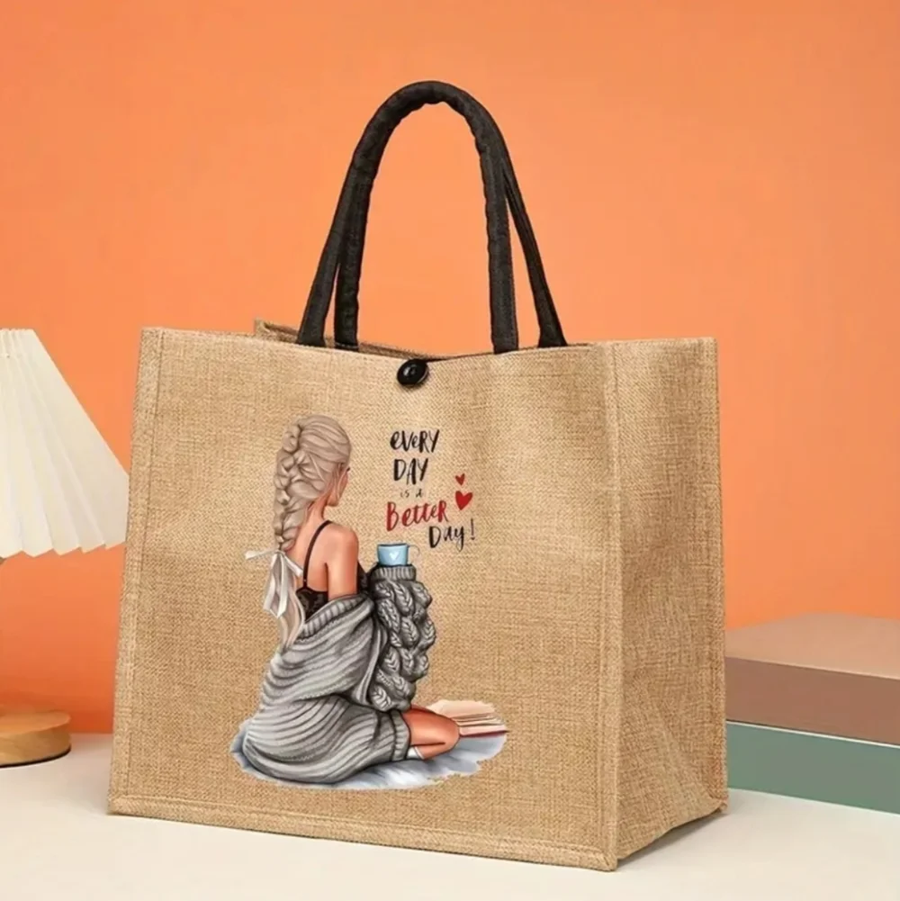 Print Tote Bag Beach Bag